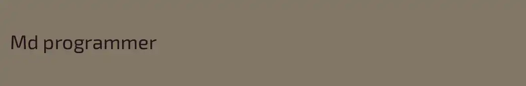 Md programmer